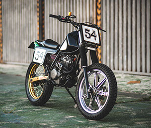 Honda XLR 250 Street Tracker 54 Special custom build 19' tyres racer street legal 4 stroke 